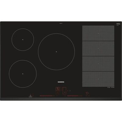 Siemens EX851LVC1F - Noir - Table à induction - Publicité Siemens EX851LVC1F - Noir - Table à induction - Publicité