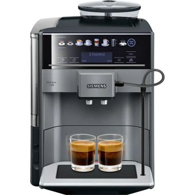 Siemens TE651509DE - Schwarz/Titanium metallic - Kaffeevollautomat Siemens TE651509DE - Schwarz/Titanium metallic - Kaffeevollautomat