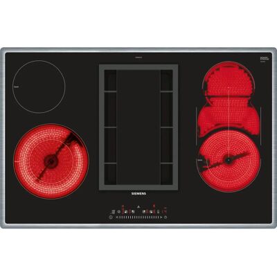 Siemens ET845FM11E - Nero - Piano cottura elettrico Siemens ET845FM11E - Nero - Piano cottura elettrico