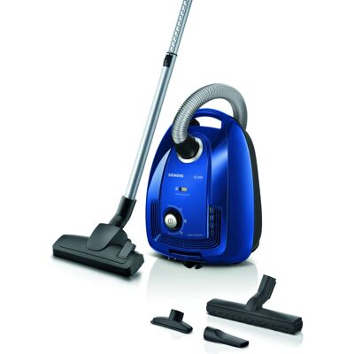 Siemens VSC3320 - Blauw - Cylinderslangzuiger Siemens VSC3320 - Blauw - Cylinderslangzuiger