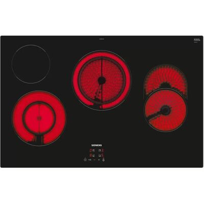Siemens ET81RBHA1D - Nero - Piano cottura elettrico Siemens ET81RBHA1D - Nero - Piano cottura elettrico