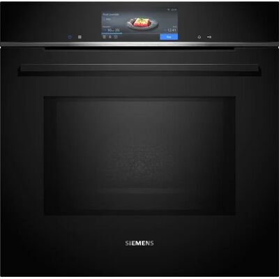 Siemens HM778GMB1B - Black - Built-in single oven with microwave Siemens HM778GMB1B - Black - Built-in single oven with microwave