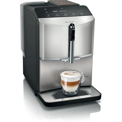 Siemens EQ300 S300 - Nero, Metallo, Argento - Macchina per espresso Siemens EQ300 S300 - Nero, Metallo, Argento - Macchina per espresso