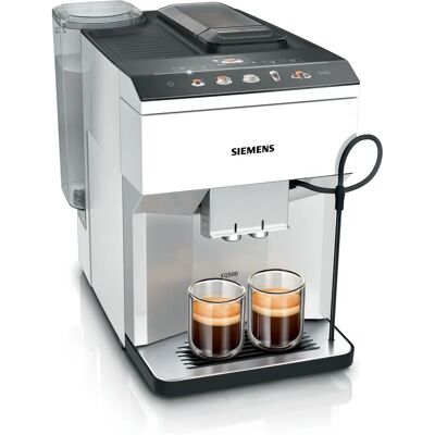 Siemens TP515D02 - Plata, Blanco - Máquina de espresso Siemens TP515D02 - Plata, Blanco - Máquina de espresso