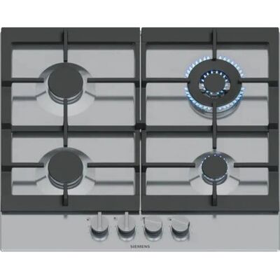 Siemens EC6A5HI90 - Plaque de cuisson à gaz avec 4 zones, Acier inoxydable, 60 cm - Publicité Siemens EC6A5HI90 - Plaque de cuisson à gaz avec 4 zones, Acier inoxydable, 60 cm - Publicité