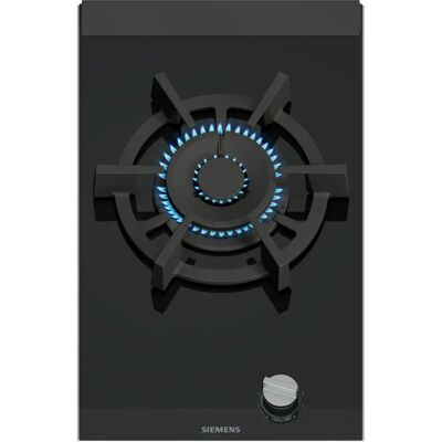 Plaque de Gaz Siemens iQ700 - Noire - 30cm - StepFlame 9 Niveaux Plaque de Gaz Siemens iQ700 - Noire - 30cm - StepFlame 9 Niveaux