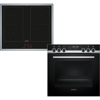 Siemens PQ521DA3ZM - schwarz, Edelstahl - Küchen-Elektro-Set Siemens PQ521DA3ZM - schwarz, Edelstahl - Küchen-Elektro-Set
