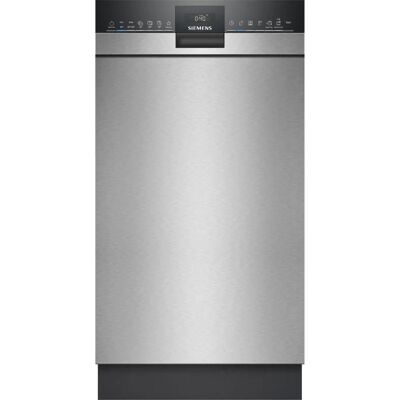Siemens SR43ES25ME - Einbaugeschirrspüler, Edelstahl, 45cm, 10 Gedecken Siemens SR43ES25ME - Einbaugeschirrspüler, Edelstahl, 45cm, 10 Gedecken