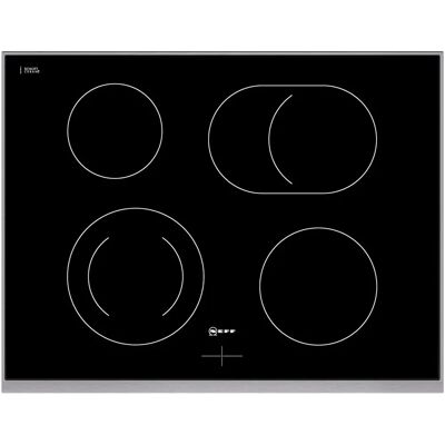 Neff M14R72N2 - Nero, Acciaio inossidabile - Piano cottura Neff M14R72N2 - Nero, Acciaio inossidabile - Piano cottura