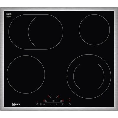 Neff T16BD76N0 - Nero - Piano cottura elettrico Neff T16BD76N0 - Nero - Piano cottura elettrico