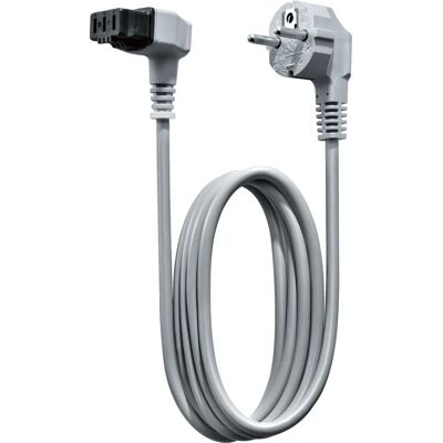 Neff Z7865X1EU Netzkabel - 5m, Grau, EU Stecker, Vinklet Neff Z7865X1EU Netzkabel - 5m, Grau, EU Stecker, Vinklet