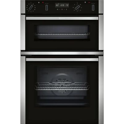Neff U2ACM7HH0B - Stainless Steel, Black - Double Oven Neff U2ACM7HH0B - Stainless Steel, Black - Double Oven