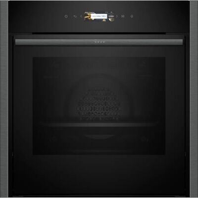 Neff B54CR31G0B - Black with Graphite-Grey Trim - Oven Neff B54CR31G0B - Black with Graphite-Grey Trim - Oven