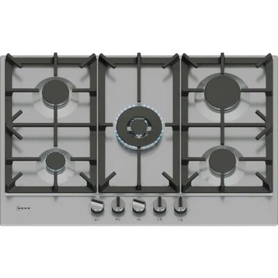 Neff T27CIQ8N0 Stainless Steel Gas Hob - 75cm, 5 Zones Neff T27CIQ8N0 Stainless Steel Gas Hob - 75cm, 5 Zones