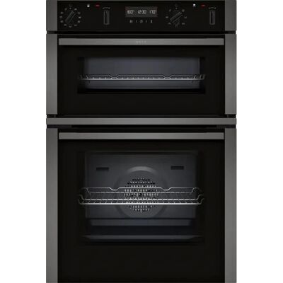 Neff U2ACH7AG7B - Graphite - Built-in Double Electric Oven Neff U2ACH7AG7B - Graphite - Built-in Double Electric Oven
