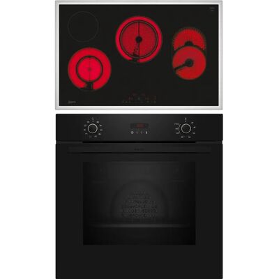 Neff B2CCG6AK3 + T18SDH9L0 Keramik Elektrokochset Neff B2CCG6AK3 + T18SDH9L0 Keramik Elektrokochset