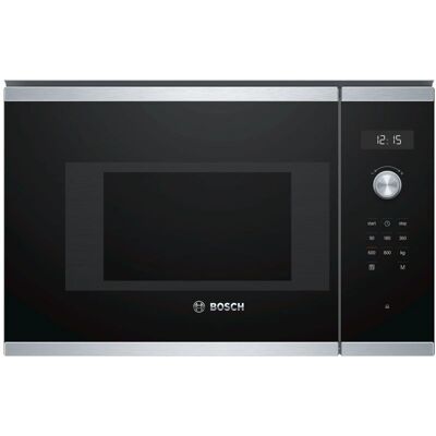 Bosch BFL524MS0 - Svart, Rustfritt stål - Mikrobølgeovn Bosch BFL524MS0 - Svart, Rustfritt stål - Mikrobølgeovn