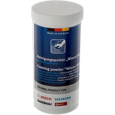 Pó de limpeza de aço inoxidável Bosch Siemens - 100g Pó de limpeza de aço inoxidável Bosch Siemens - 100g
