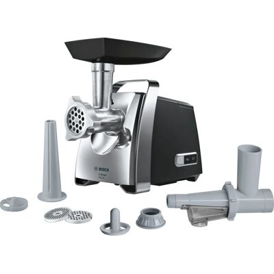 Bosch MFW67450 - Noir, Acier inoxydable - Hachoir à viande - Publicité Bosch MFW67450 - Noir, Acier inoxydable - Hachoir à viande - Publicité