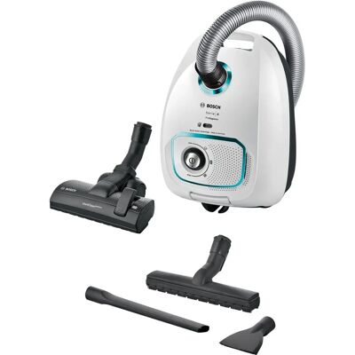 Bosch BGLS4HYG2 - Blanc - Aspirateur - Publicité Bosch BGLS4HYG2 - Blanc - Aspirateur - Publicité