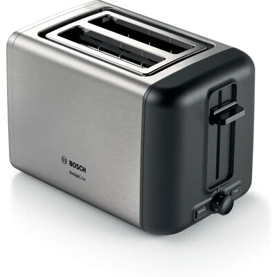 Bosch TAT3P420DE - Svart, Silver - Brödrost Bosch TAT3P420DE - Svart, Silver - Brödrost