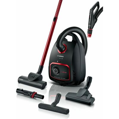 Bosch BGL6POW1 - Noir, Rouge - Aspirateur cylindrique - Publicité Bosch BGL6POW1 - Noir, Rouge - Aspirateur cylindrique - Publicité