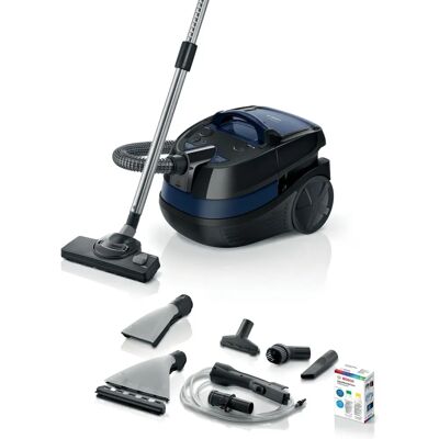 Bosch BWD41700 - Noir, Bleu - Aspirateur - Publicité Bosch BWD41700 - Noir, Bleu - Aspirateur - Publicité