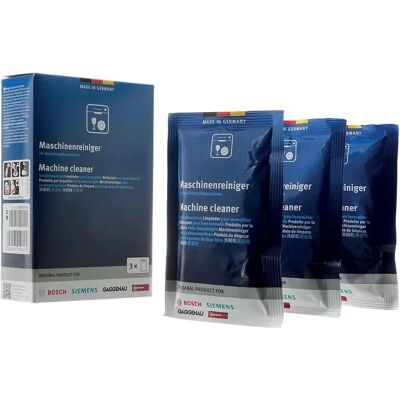 Bosch Set 3 Sachets de Nettoyage - Pack pour Lave-Vaisselle Bosch Set 3 Sachets de Nettoyage - Pack pour Lave-Vaisselle