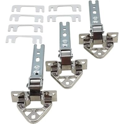 Bosch Modèle 00268699 Kit de charnières de porte d'origine - Pièces pour réfrigérateur et congélateur - Publicité Bosch Modèle 00268699 Kit de charnières de porte d'origine - Pièces pour réfrigérateur et congélateur - Publicité
