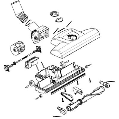 Bosch - 17000711 - Brosse turbo - Sans sac - Accessoire pour aspirateur Bosch - 17000711 - Brosse turbo - Sans sac - Accessoire pour aspirateur