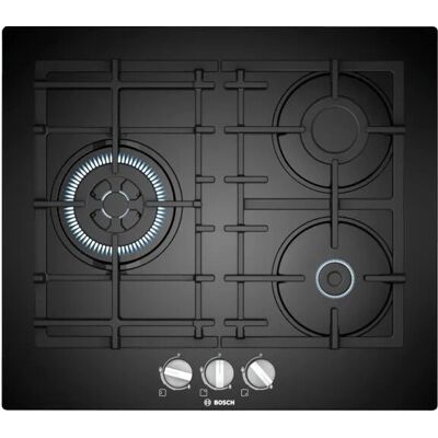 Bosch PNC6B6B90 - Noir - Plaque de cuisson gaz - Publicité Bosch PNC6B6B90 - Noir - Plaque de cuisson gaz - Publicité