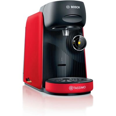 Bosch TAS16B3 - Rouge/Noir - Machine à café capsules - Publicité Bosch TAS16B3 - Rouge/Noir - Machine à café capsules - Publicité