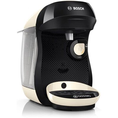 Bosch TAS107E - Beige, Noir - Machine à Café Capsule - Publicité Bosch TAS107E - Beige, Noir - Machine à Café Capsule - Publicité