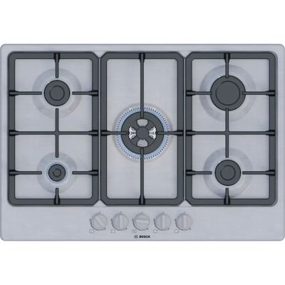 Bosch PGQ7B5K90 - Stainless Steel - Gas Hob Bosch PGQ7B5K90 - Stainless Steel - Gas Hob