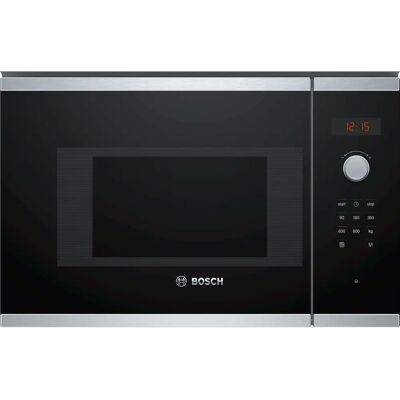Bosch BFL523MS1F - Acier inoxydable - Micro-ondes - Publicité Bosch BFL523MS1F - Acier inoxydable - Micro-ondes - Publicité