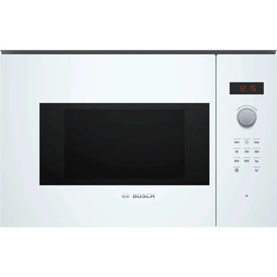 Bosch BFL523MW1F - Blanc - Micro-ondes - Publicité Bosch BFL523MW1F - Blanc - Micro-ondes - Publicité