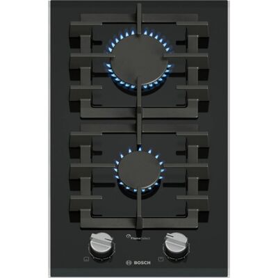 Bosch PRB3A6I40 Εστία αερίου - 2 ζώνες - 30cm - Μαύρο Bosch PRB3A6I40 Εστία αερίου - 2 ζώνες - 30cm - Μαύρο
