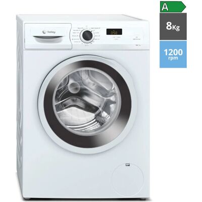 BALAY 3TS283BA - 8 kg, 1200 rpm, Blanc - Lave-linge BALAY 3TS283BA - 8 kg, 1200 rpm, Blanc - Lave-linge