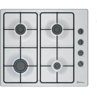 Piano cottura a gas Balay 3ETX464BB - 4 zone - Acciaio inossidabile - 58 cm - piano Piano cottura a gas Balay 3ETX464BB - 4 zone - Acciaio inossidabile - 58 cm - piano