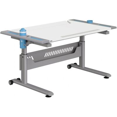 Paidi Blau-Weiße Höhenverstellbarer Schüler-Schreibtisch - Tisch Paidi Blau-Weiße Höhenverstellbarer Schüler-Schreibtisch - Tisch