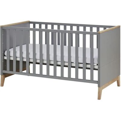 PAIDI Sten Kinderbett - Lattenrost, Verstellbar, Grau PAIDI Sten Kinderbett - Lattenrost, Verstellbar, Grau