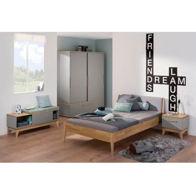 PAIDI Sten Grau Skandinavischer Kleiderschrank - Schrank PAIDI Sten Grau Skandinavischer Kleiderschrank - Schrank