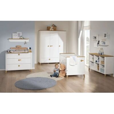 PAIDI Weiß Sideboard Lotte & Fynn - Stauraum für Kinderzimmer PAIDI Weiß Sideboard Lotte & Fynn - Stauraum für Kinderzimmer