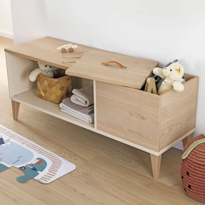 PAIDI Lowboard Mila & Ben - Scandinavian-Wood, beige, 129cm - Sideboard PAIDI Lowboard Mila & Ben - Scandinavian-Wood, beige, 129cm - Sideboard