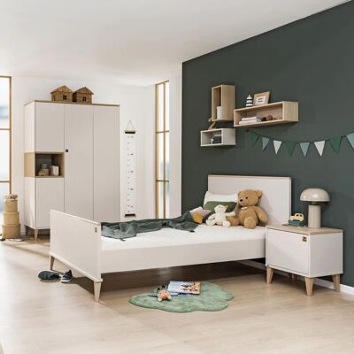 PAIDI Kinderbett Mila & Ben - Scandinavian Wood, Beige & Modell PAIDI Kinderbett Mila & Ben - Scandinavian Wood, Beige & Modell