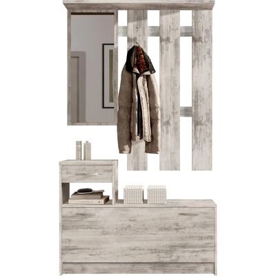 Höffner Vera Holzfarbene Garderobe - Garderobe Höffner Vera Holzfarbene Garderobe - Garderobe
