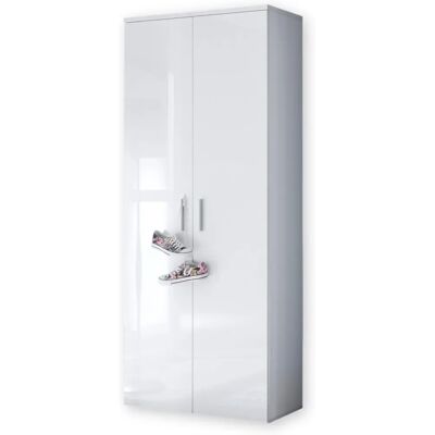 HBZ Lincoln Weiß Glanz Schuhschrank - Schuhaufbewahrung HBZ Lincoln Weiß Glanz Schuhschrank - Schuhaufbewahrung