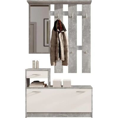 Bega Vera Grau 2-tlg Garderobenset - Garderobe Bega Vera Grau 2-tlg Garderobenset - Garderobe