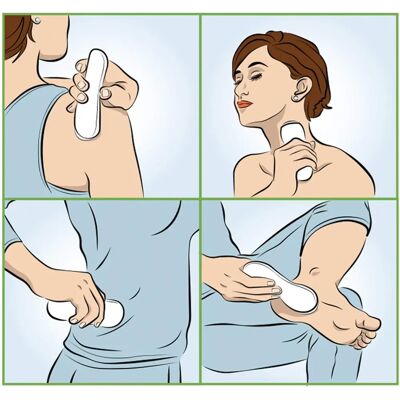 Vital Comfort Mini-Multi Massagegerät - Massagegerät Vital Comfort Mini-Multi Massagegerät - Massagegerät
