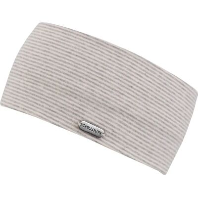 CHILLOUTS Farum Headband - beige - gestreift - sportlich - Stirnband CHILLOUTS Farum Headband - beige - gestreift - sportlich - Stirnband